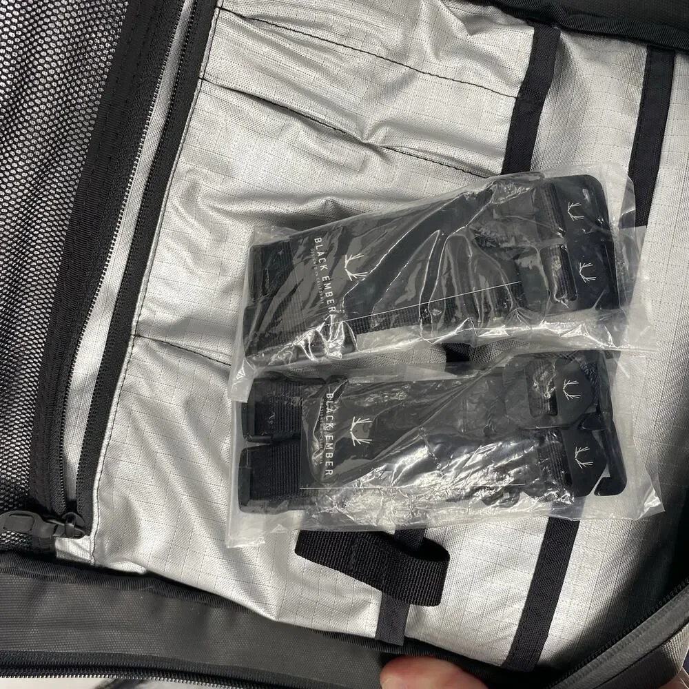 Black Ember Citadel Modular Backpack Black Tech Laptop Travel Commuter Bag